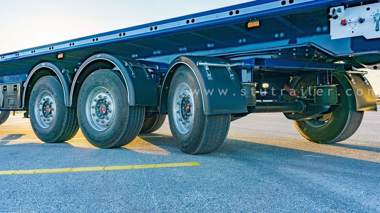 Semiremorcă platformă nou STU PLATFORM TRAILER / REMORQUE PLATEAU: Foto 15