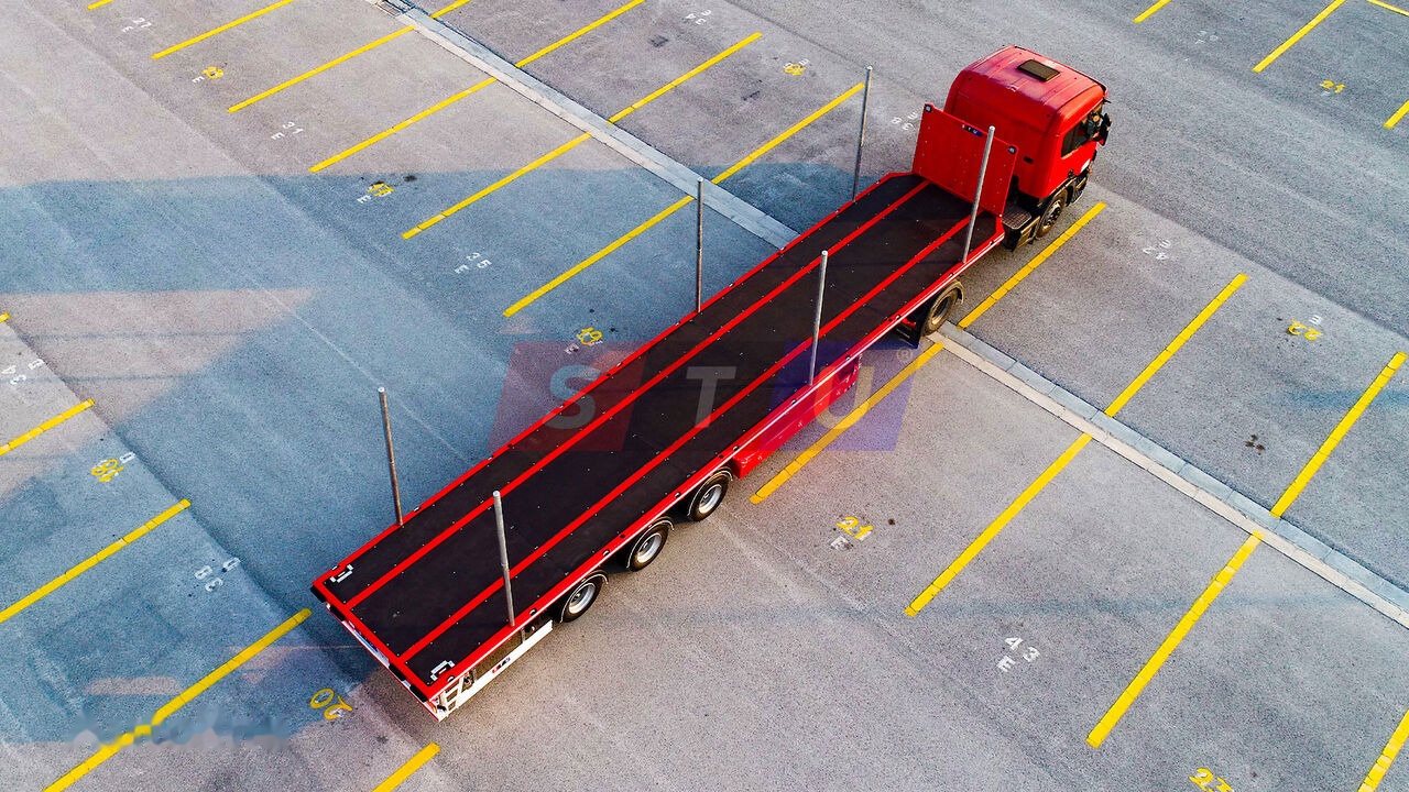 Semiremorcă platformă nou STU PLATFORM TRAILER / REMORQUE PLATEAU: Foto 10