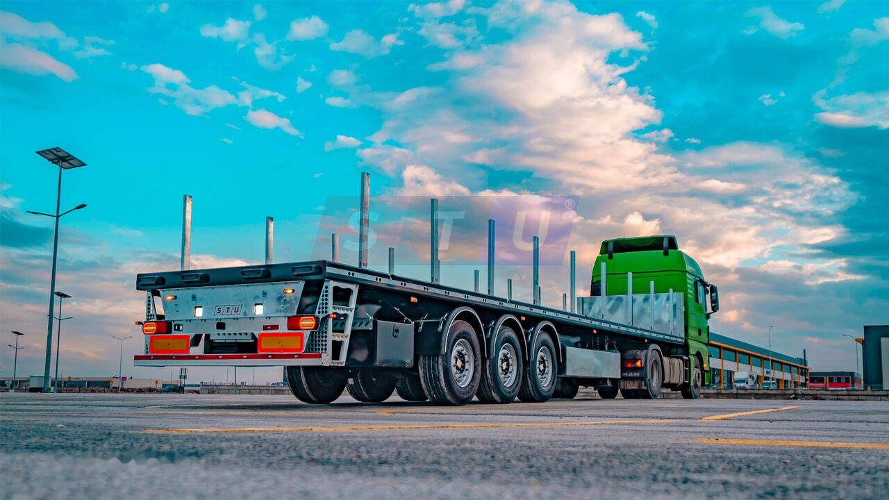 STU PLATFORM TRAILER / REMORQUE PLATEAU - Semiremorcă platformă: Foto 2 STU PLATFORM TRAILER / REMORQUE PLATEAU - Semiremorcă platformă: Foto 2