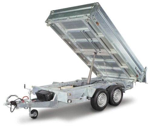 Brenderup 3-Seitenkipper, TT5325ATB2700, 2,7 to. H+E-Pumpe,325x180x35cm - Remorcă basculantă: Foto 1 Brenderup 3-Seitenkipper, TT5325ATB2700, 2,7 to. H+E-Pumpe,325x180x35cm - Remorcă basculantă: Foto 1