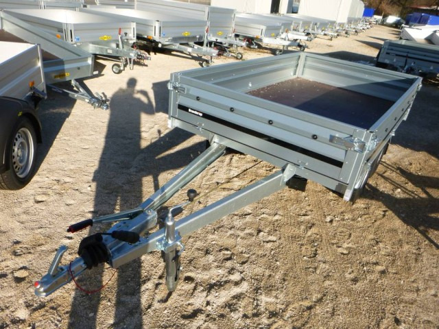 Brenderup 3251STB1300, 1000 kg, Stahl Hochlader, 2500 x 1420 x 350 mm - Remorca auto: Foto 1 Brenderup 3251STB1300, 1000 kg, Stahl Hochlader, 2500 x 1420 x 350 mm - Remorca auto: Foto 1