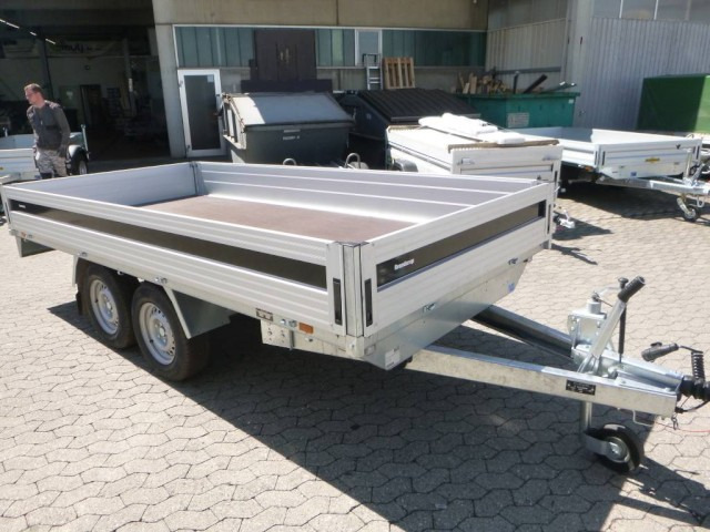 Brenderup 5420WATB3500 Alu Hochlader, 3,5 to. 4170 x 2030 x 330 mm - Remorca auto: Foto 1 Brenderup 5420WATB3500 Alu Hochlader, 3,5 to. 4170 x 2030 x 330 mm - Remorca auto: Foto 1