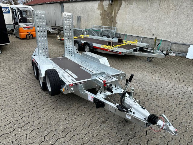 Brian James Cargo Digger Plant 2 Baumaschinenanhänger 543-2813-35-2-12, 2800 x 1300 mm, 3,5 to. - Remorcă transport utilaje: Foto 1 Brian James Cargo Digger Plant 2 Baumaschinenanhänger 543-2813-35-2-12, 2800 x 1300 mm, 3,5 to. - Remorcă transport utilaje: Foto 1