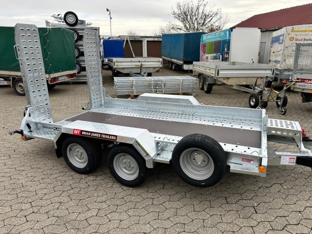 Brian James Cargo Digger Plant 2 Baumaschinenanhänger 543-3217-35-2-12 , 3200 x 1700 mm, 3,5 to. - Remorcă transport utilaje: Foto 5 Brian James Cargo Digger Plant 2 Baumaschinenanhänger 543-3217-35-2-12 , 3200 x 1700 mm, 3,5 to. - Remorcă transport utilaje: Foto 5