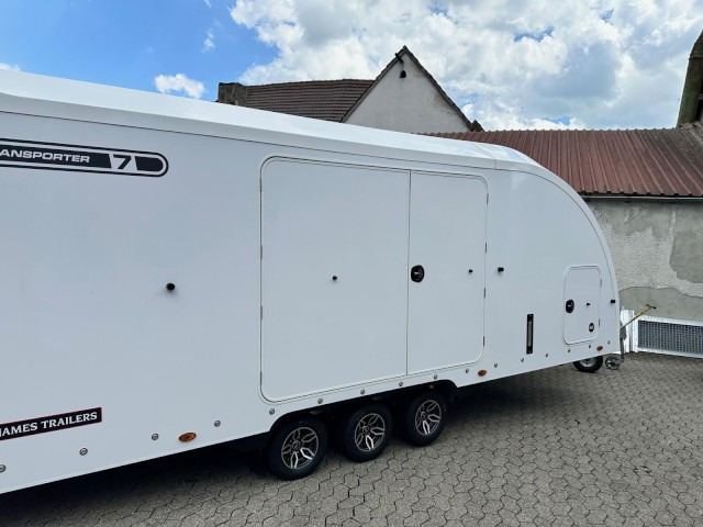 Brian James Race Transporter 7, RT7 397-6023-35-3-10-W, 6000 x 2300 mm, 3,5 to. - Remorcă transport auto: Foto 3 Brian James Race Transporter 7, RT7 397-6023-35-3-10-W, 6000 x 2300 mm, 3,5 to. - Remorcă transport auto: Foto 3