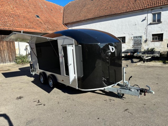 Cheval Liberte Debon Roadster 1000 Sandwich 3500 kg, 100 km/h, 495x200x202cm - Remorcă furgon: Foto 2 Cheval Liberte Debon Roadster 1000 Sandwich 3500 kg, 100 km/h, 495x200x202cm - Remorcă furgon: Foto 2