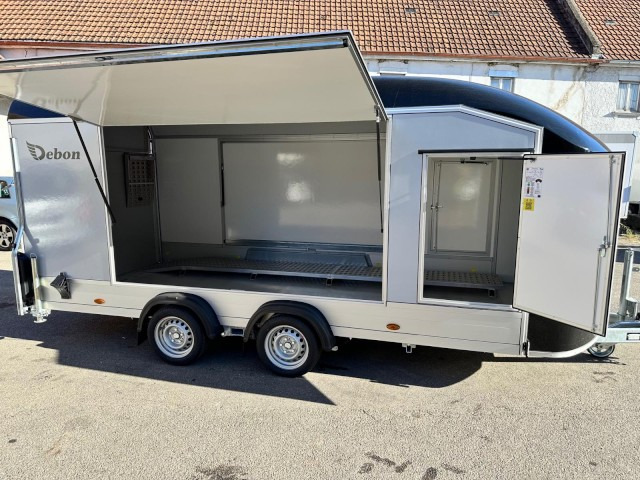 Cheval Liberte Debon Roadster 1000 Sandwich 3500 kg, 100 km/h, 495x200x202cm - Remorcă furgon: Foto 1 Cheval Liberte Debon Roadster 1000 Sandwich 3500 kg, 100 km/h, 495x200x202cm - Remorcă furgon: Foto 1