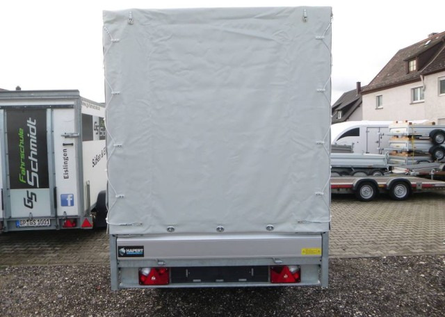 Hapert Azure H-2 Hochlader 3050 x 1600 x 300 mm, mit Plane 180 cm grau ZG 2,0 to. - Remorca auto: Foto 4 Hapert Azure H-2 Hochlader 3050 x 1600 x 300 mm, mit Plane 180 cm grau ZG 2,0 to. - Remorca auto: Foto 4