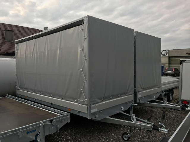 Hapert Azure H-2 Hochlader mit Hochplane 200 cm Lichte Höhe, mit Schiebeplane, 4050 x 1800 x 300 mm, ZG 2,7 to. - Remorca auto: Foto 2 Hapert Azure H-2 Hochlader mit Hochplane 200 cm Lichte Höhe, mit Schiebeplane, 4050 x 1800 x 300 mm, ZG 2,7 to. - Remorca auto: Foto 2