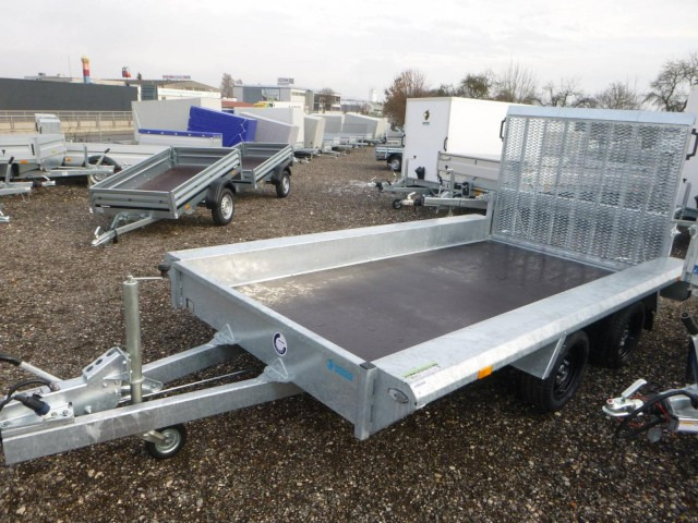 Hapert Indigo LF-2 3600 x 1740 x 200 mm, 3,5 to. Gitterrampe, 100 km/h, Parabelfederung - Remorca auto: Foto 4 Hapert Indigo LF-2 3600 x 1740 x 200 mm, 3,5 to. Gitterrampe, 100 km/h, Parabelfederung - Remorca auto: Foto 4