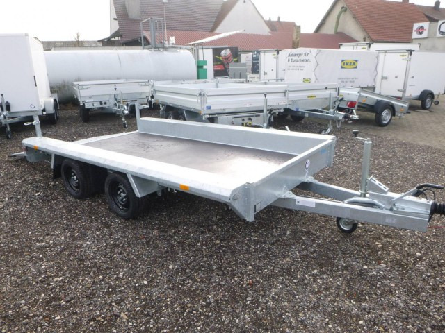 Hapert Indigo LF-2 3600 x 1740 x 200 mm, 3,5 to. Gitterrampe, 100 km/h, Parabelfederung - Remorca auto: Foto 5 Hapert Indigo LF-2 3600 x 1740 x 200 mm, 3,5 to. Gitterrampe, 100 km/h, Parabelfederung - Remorca auto: Foto 5