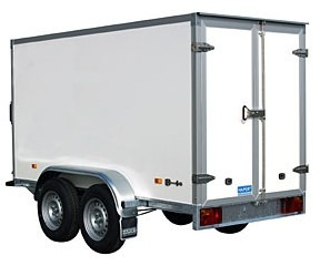 Hapert Sapphire L-2 300x150x180cm, ZG 3,5 to., Koffer Türe - Remorcă furgon: Foto 1 Hapert Sapphire L-2 300x150x180cm, ZG 3,5 to., Koffer Türe - Remorcă furgon: Foto 1