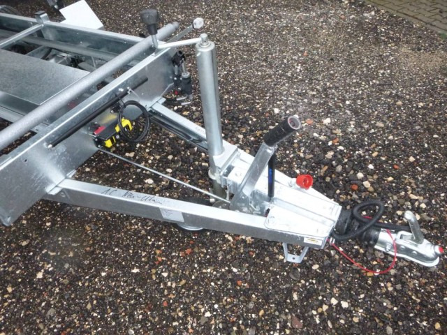 Humbaur 3-Seitenkipper HTK 3500.31 Alu, mit Laubgitteraufsatz - Remorcă basculantă: Foto 5 Humbaur 3-Seitenkipper HTK 3500.31 Alu, mit Laubgitteraufsatz - Remorcă basculantă: Foto 5