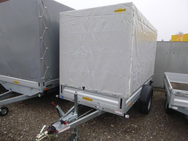 Humbaur HA 133015 mit KV, 1300 kg, 3030 x 1500 x 350 mm mit Hochplane 180 cm - Remorca auto: Foto 3 Humbaur HA 133015 mit KV, 1300 kg, 3030 x 1500 x 350 mm mit Hochplane 180 cm - Remorca auto: Foto 3
