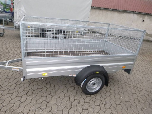Humbaur HA 752513 mit Laubgitter, 750 kg, 2510 x 1310 x 350 mm - Remorca auto: Foto 2 Humbaur HA 752513 mit Laubgitter, 750 kg, 2510 x 1310 x 350 mm - Remorca auto: Foto 2