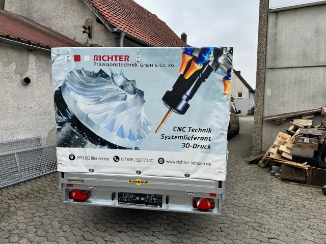 Humbaur HT 253118 Hochlader 2,5 to. mit Hochplane 200 cm, Digitaldruck - Remorca auto: Foto 4 Humbaur HT 253118 Hochlader 2,5 to. mit Hochplane 200 cm, Digitaldruck - Remorca auto: Foto 4