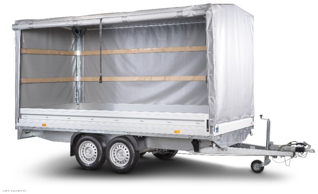 Humbaur HT 254118 Hochlader mit Plane 4100x1850x350mm - Remorca auto: Foto 4 Humbaur HT 254118 Hochlader mit Plane 4100x1850x350mm - Remorca auto: Foto 4