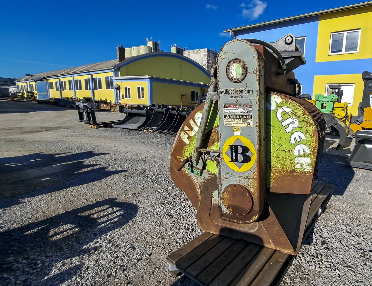 Flip Screen screening bucket E50 1200 mm S60 for 12-18 ton excavators - Cupă pentru sortarea pentru Excavator: Foto 3 Flip Screen screening bucket E50 1200 mm S60 for 12-18 ton excavators - Cupă pentru sortarea pentru Excavator: Foto 3