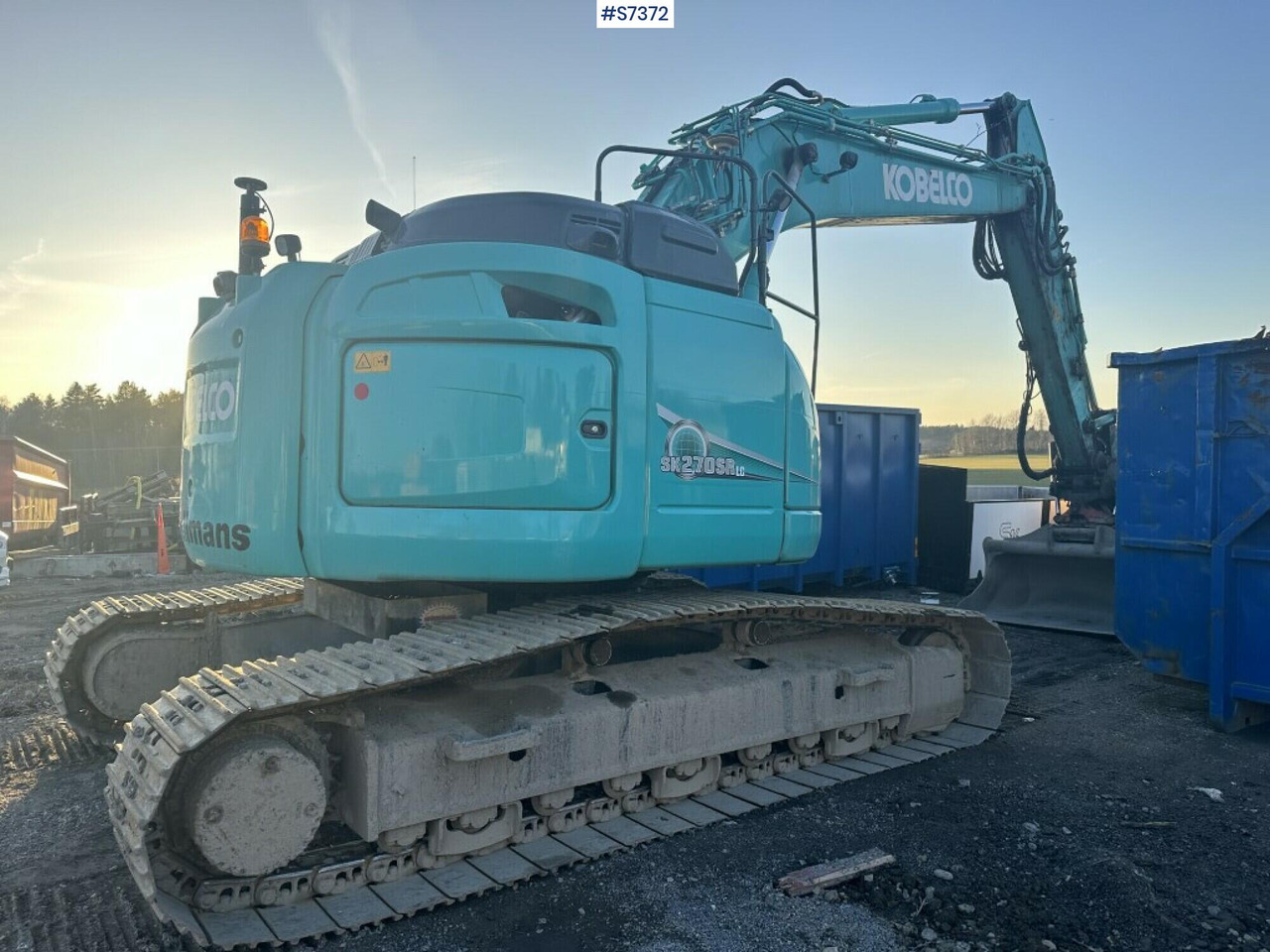 EXCAVATOR WITH ROTOR, KOBELCO SK270SRLC-5 , DIGGING SYSTEM AND BUCKETS - Excavator pe şenile: Foto 2 EXCAVATOR WITH ROTOR, KOBELCO SK270SRLC-5 , DIGGING SYSTEM AND BUCKETS - Excavator pe şenile: Foto 2