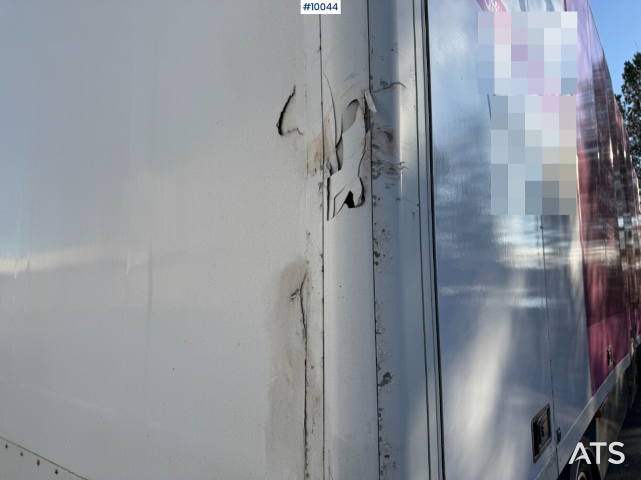 Remorcă furgon Ekeri S8-D cabinet trailer with opening side: Foto 16