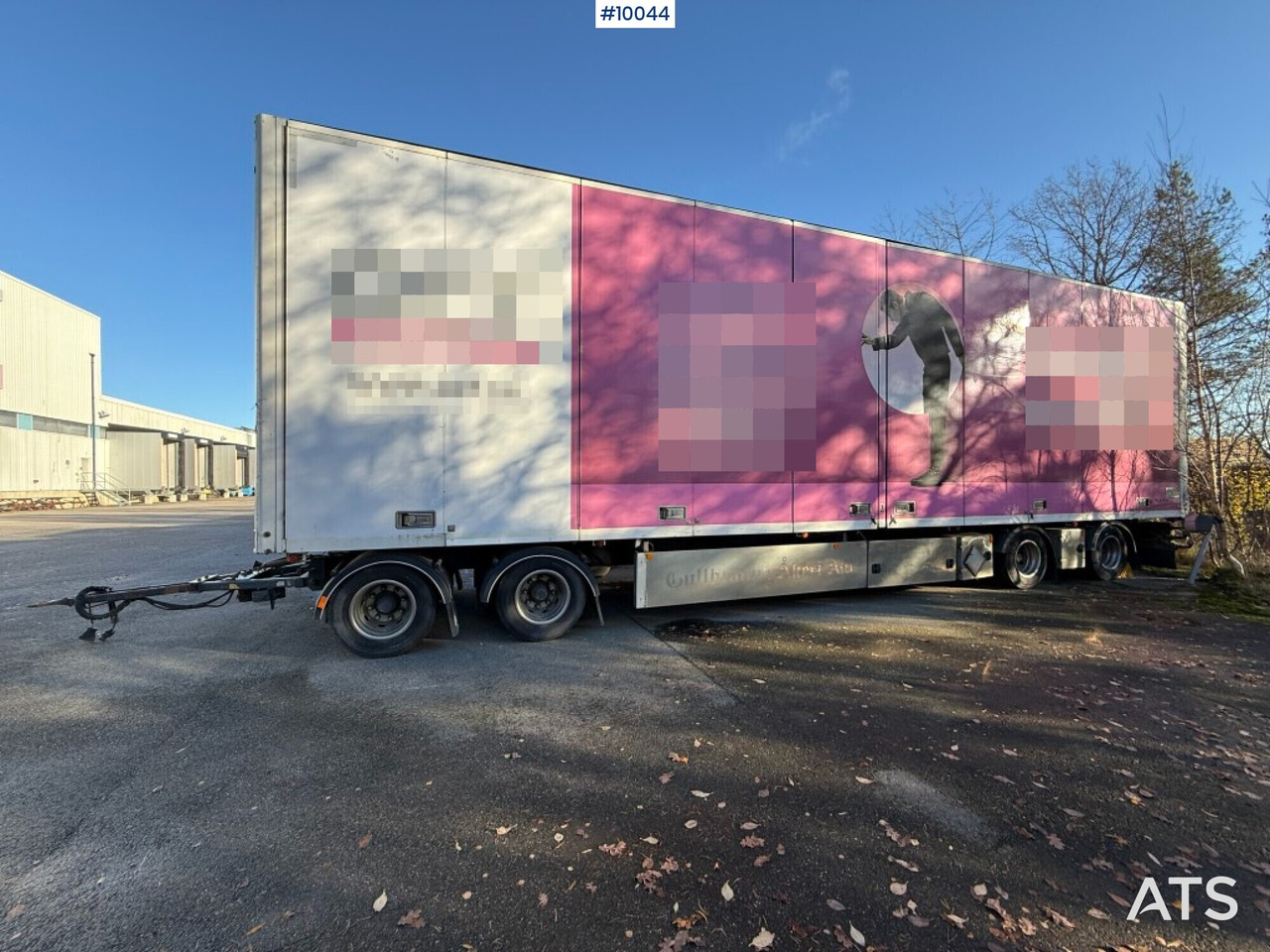 Ekeri S8-D cabinet trailer with opening side - Remorcă furgon: Foto 2 Ekeri S8-D cabinet trailer with opening side - Remorcă furgon: Foto 2