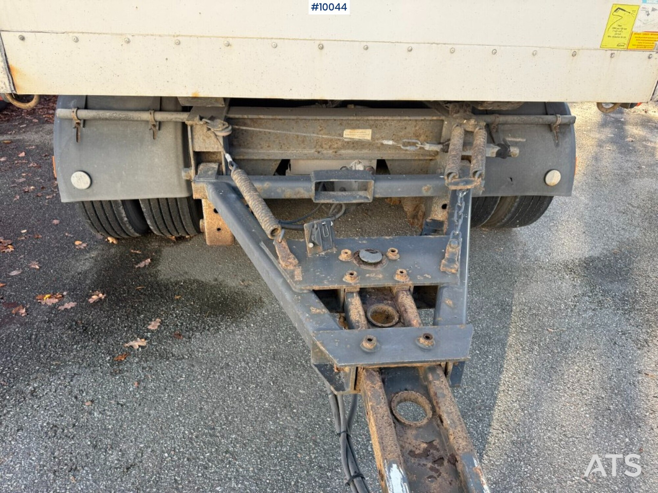 Remorcă furgon Ekeri S8-D cabinet trailer with opening side: Foto 11