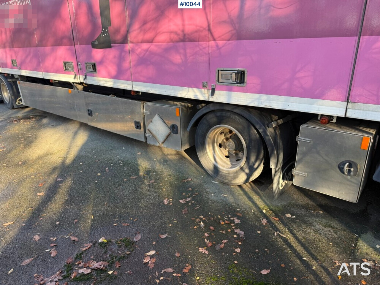 Remorcă furgon Ekeri S8-D cabinet trailer with opening side: Foto 14