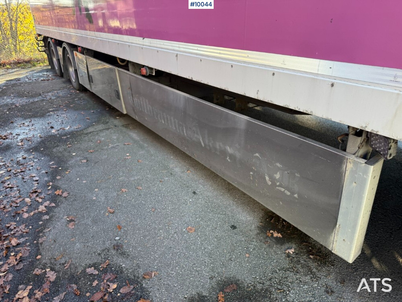 Remorcă furgon Ekeri S8-D cabinet trailer with opening side: Foto 15