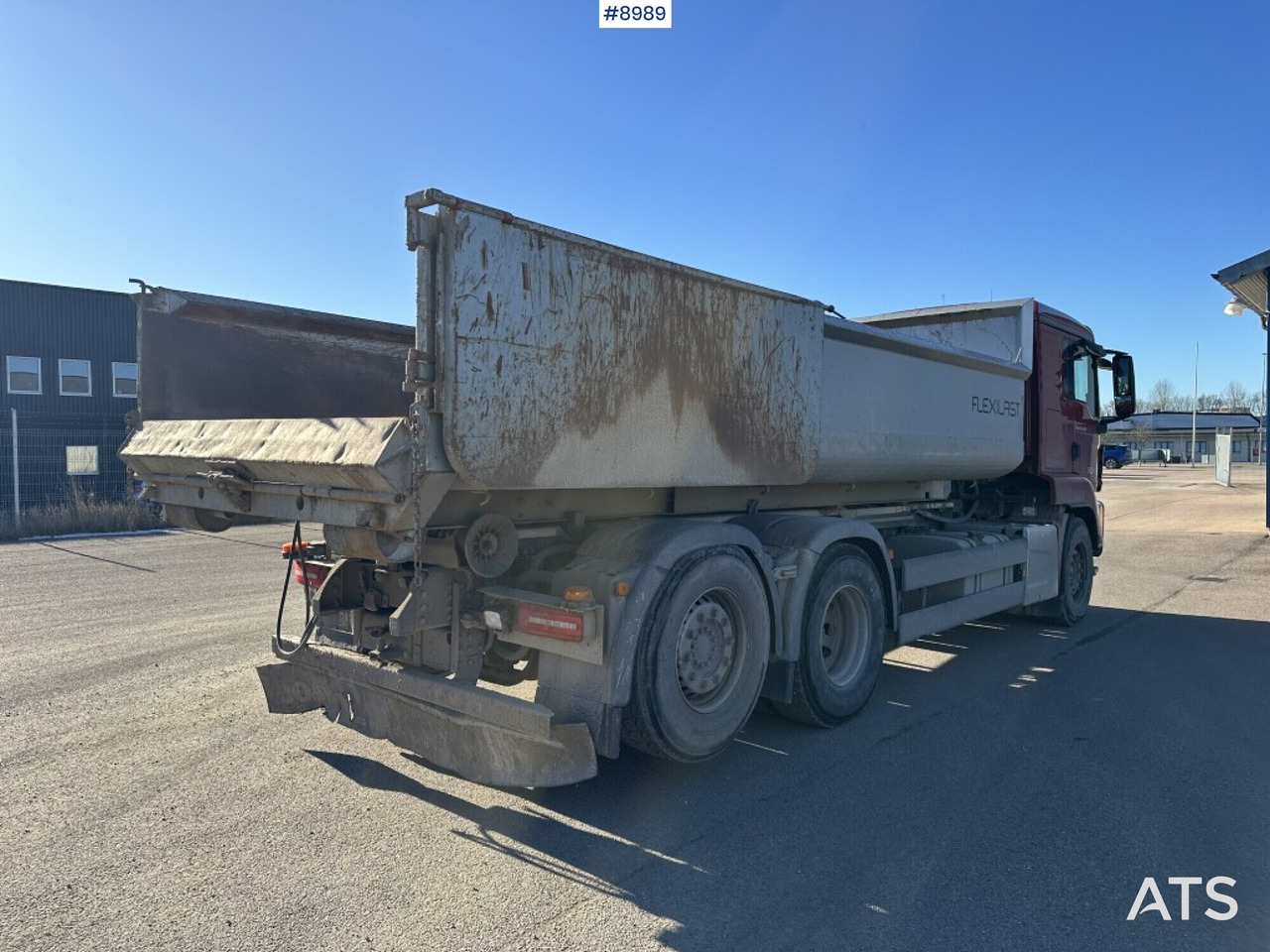 Hook lift MAN TGS 28.430 X2-4 BL with bed - SEE VIDEO - Camion cu cârlig: Foto 2 Hook lift MAN TGS 28.430 X2-4 BL with bed - SEE VIDEO - Camion cu cârlig: Foto 2