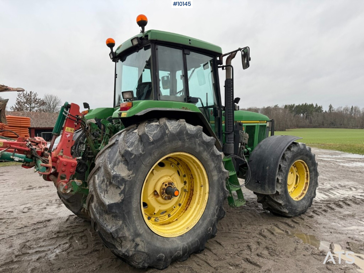 Tractor agricol John Deere 7800 with loader (VIDEO): Foto 5
