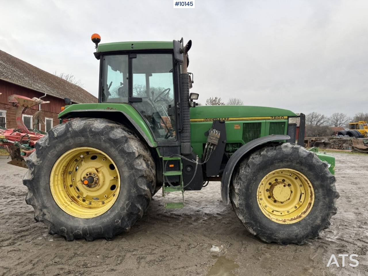 Tractor agricol John Deere 7800 with loader (VIDEO): Foto 6