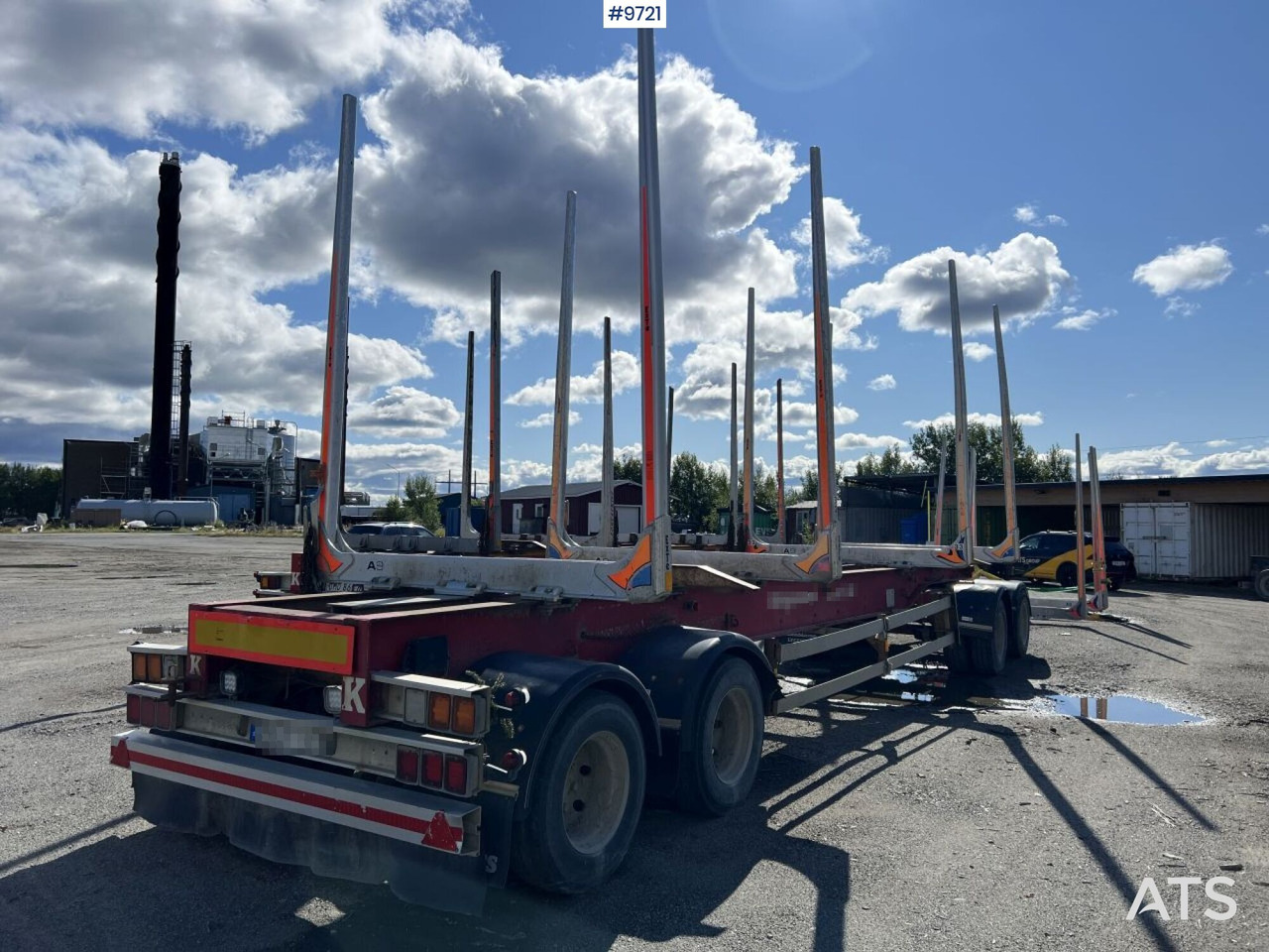 Kilafors SBB4A-36-105 Timber wagon - Remorcă transport busteni: Foto 3 Kilafors SBB4A-36-105 Timber wagon - Remorcă transport busteni: Foto 3