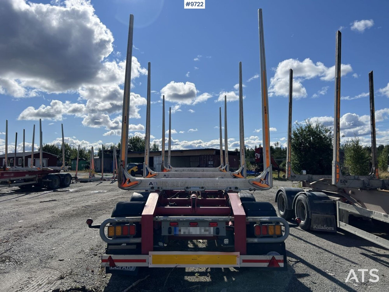 LEFAB V4 100 Timber trailer - Remorcă transport busteni: Foto 4 LEFAB V4 100 Timber trailer - Remorcă transport busteni: Foto 4