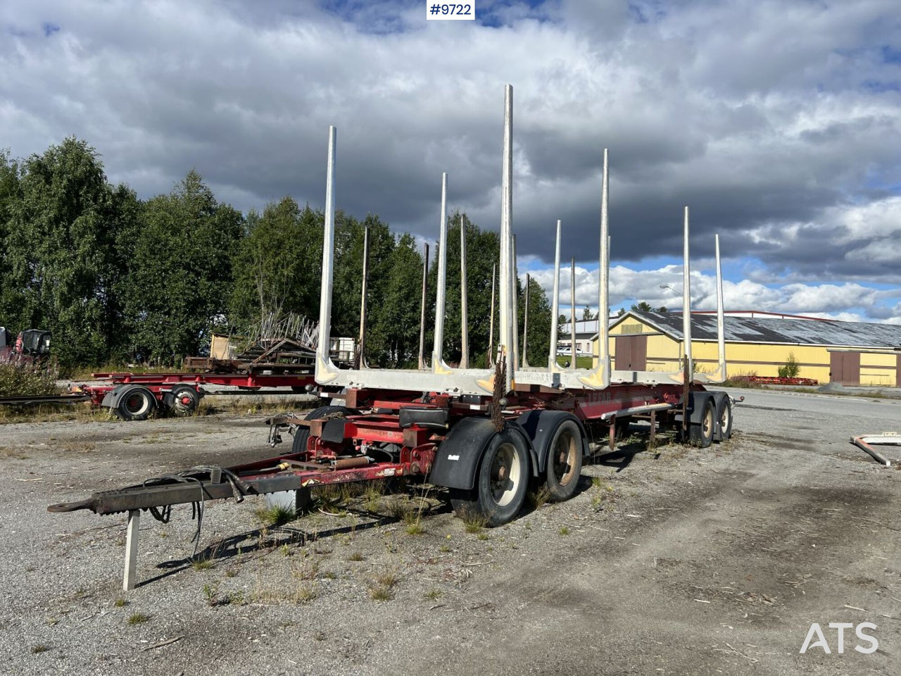LEFAB V4 100 Timber trailer - Remorcă transport busteni: Foto 1 LEFAB V4 100 Timber trailer - Remorcă transport busteni: Foto 1