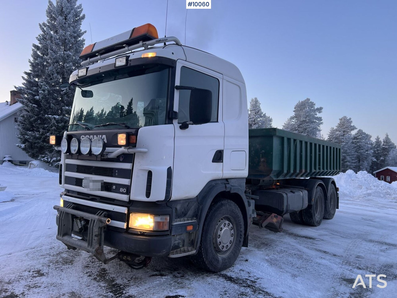 SCANIA R164 Tipper truck with plow equipment (VIDEO) - Camion basculantă: Foto 1 SCANIA R164 Tipper truck with plow equipment (VIDEO) - Camion basculantă: Foto 1
