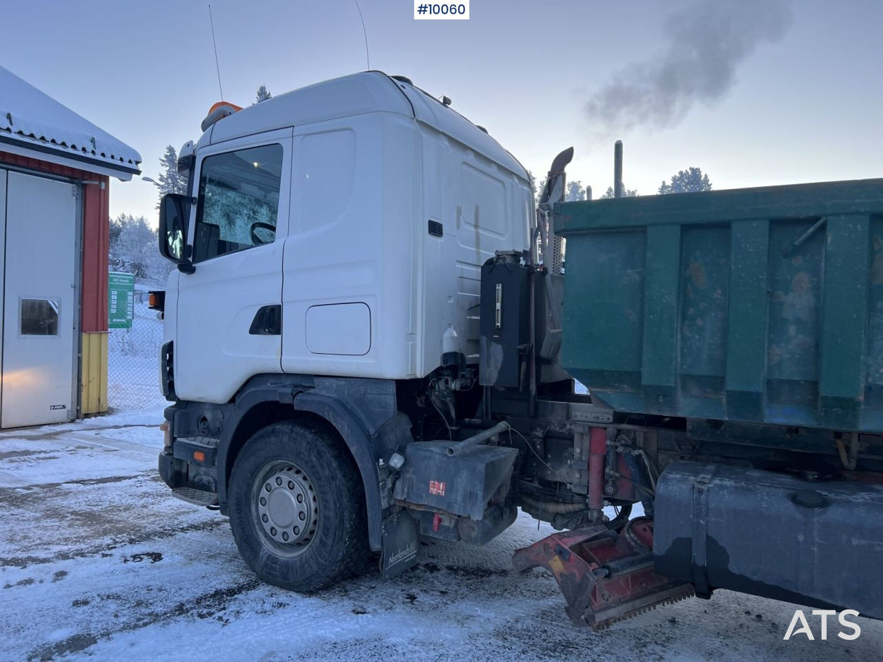 SCANIA R164 Tipper truck with plow equipment (VIDEO) - Camion basculantă: Foto 2 SCANIA R164 Tipper truck with plow equipment (VIDEO) - Camion basculantă: Foto 2