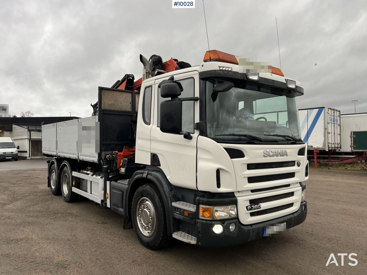 Scania P360 Crane truck/Dump truck - Palfinger 18002 - Camion basculantă, Camion cu macara: Foto 5 Scania P360 Crane truck/Dump truck - Palfinger 18002 - Camion basculantă, Camion cu macara: Foto 5