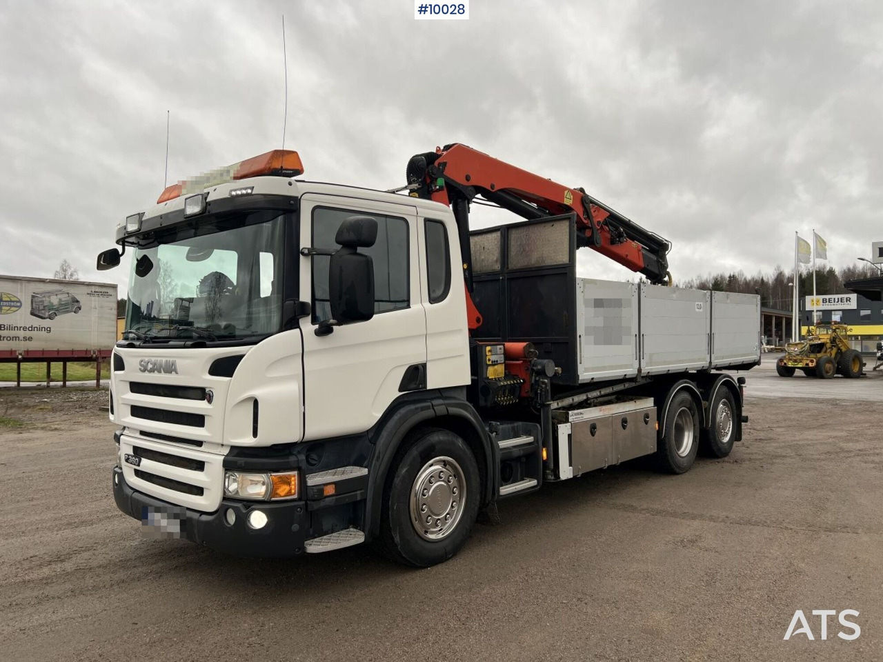 Scania P360 Crane truck/Dump truck - Palfinger 18002 - Camion basculantă, Camion cu macara: Foto 3 Scania P360 Crane truck/Dump truck - Palfinger 18002 - Camion basculantă, Camion cu macara: Foto 3