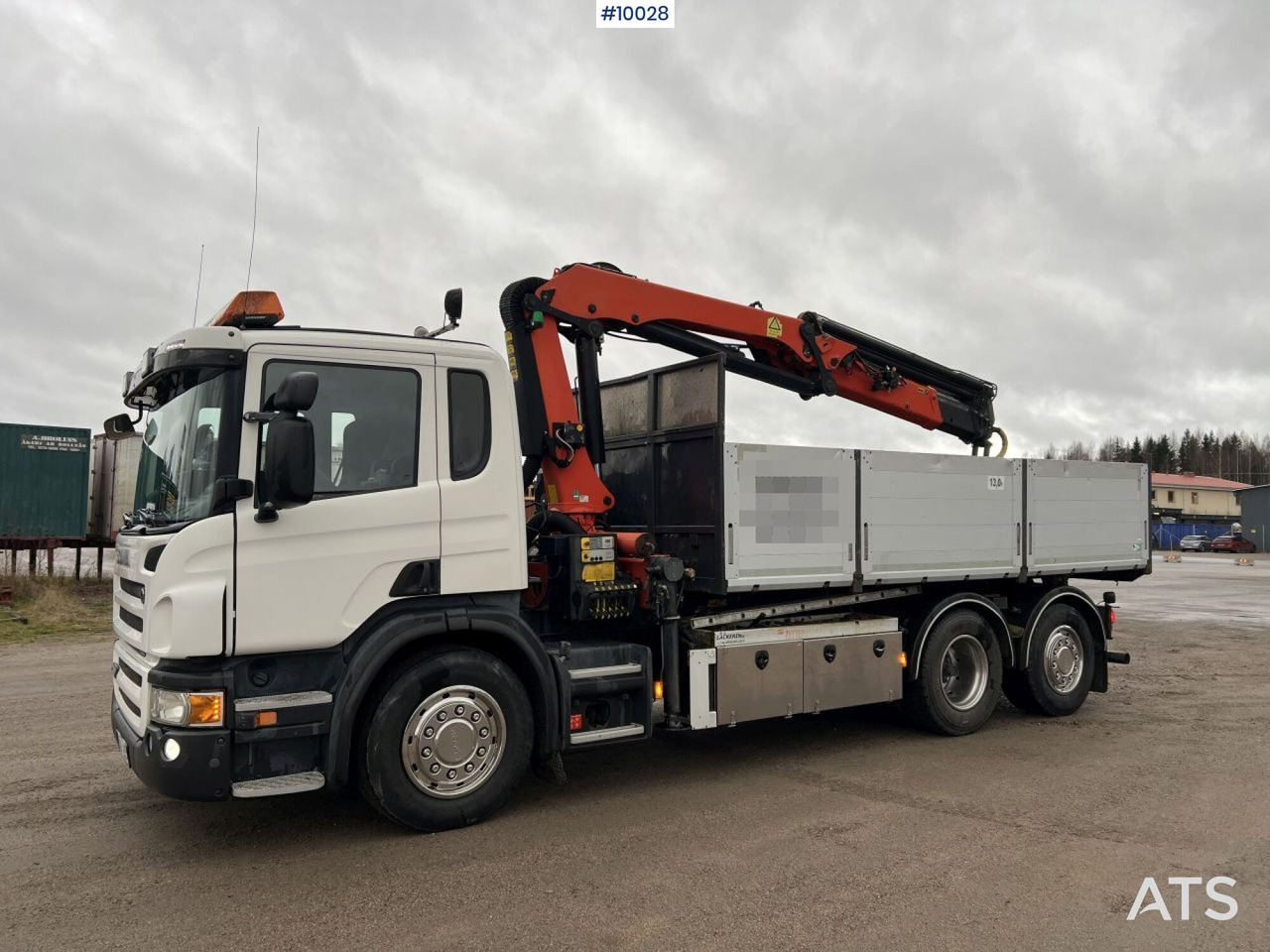 Scania P360 Crane truck/Dump truck - Palfinger 18002 - Camion basculantă, Camion cu macara: Foto 2 Scania P360 Crane truck/Dump truck - Palfinger 18002 - Camion basculantă, Camion cu macara: Foto 2