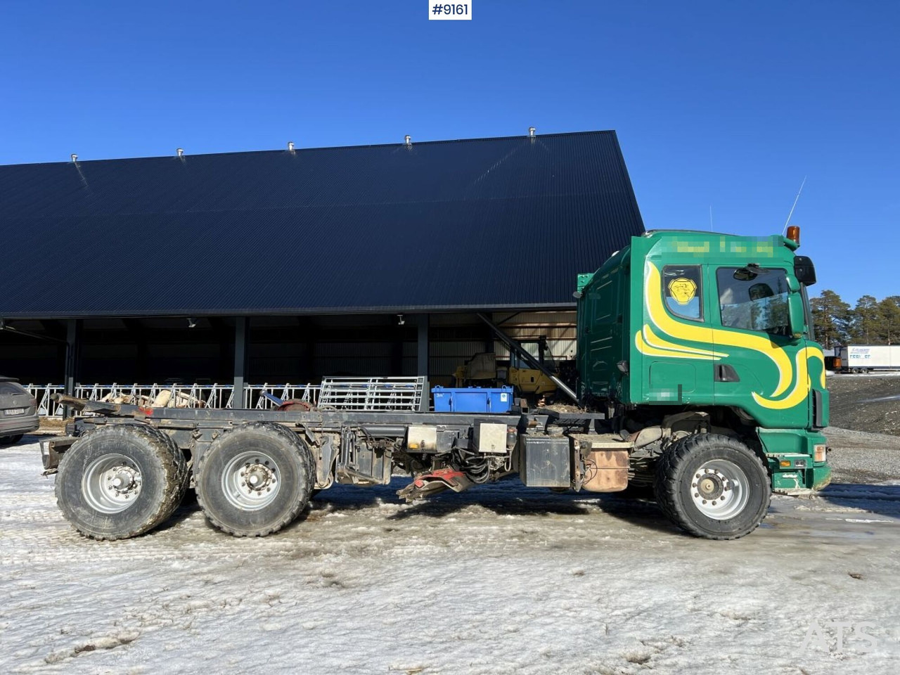 Scania R124 with cameleont quick lock, underbite and plow attachments - Camion şasiu: Foto 3 Scania R124 with cameleont quick lock, underbite and plow attachments - Camion şasiu: Foto 3