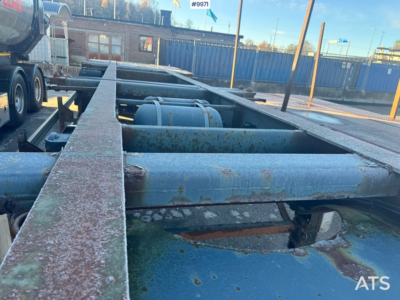 Schweriner CS40 container chassis. - Semiremorcă şasiu: Foto 2 Schweriner CS40 container chassis. - Semiremorcă şasiu: Foto 2