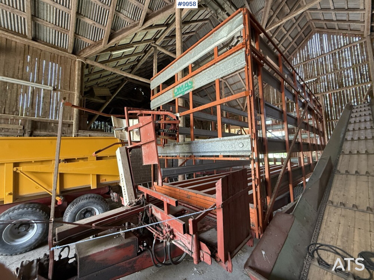 Self-loading trailer small bale Omas CB170 S - Echipamente pentru furaje, Remorcă: Foto 3 Self-loading trailer small bale Omas CB170 S - Echipamente pentru furaje, Remorcă: Foto 3