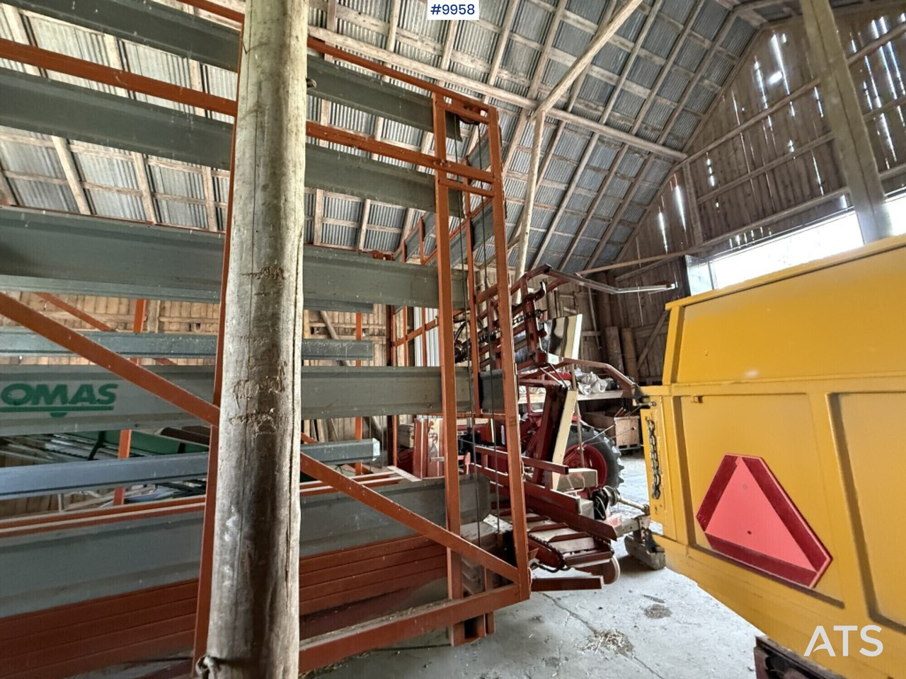 Self-loading trailer small bale Omas CB170 S - Echipamente pentru furaje, Remorcă: Foto 4 Self-loading trailer small bale Omas CB170 S - Echipamente pentru furaje, Remorcă: Foto 4