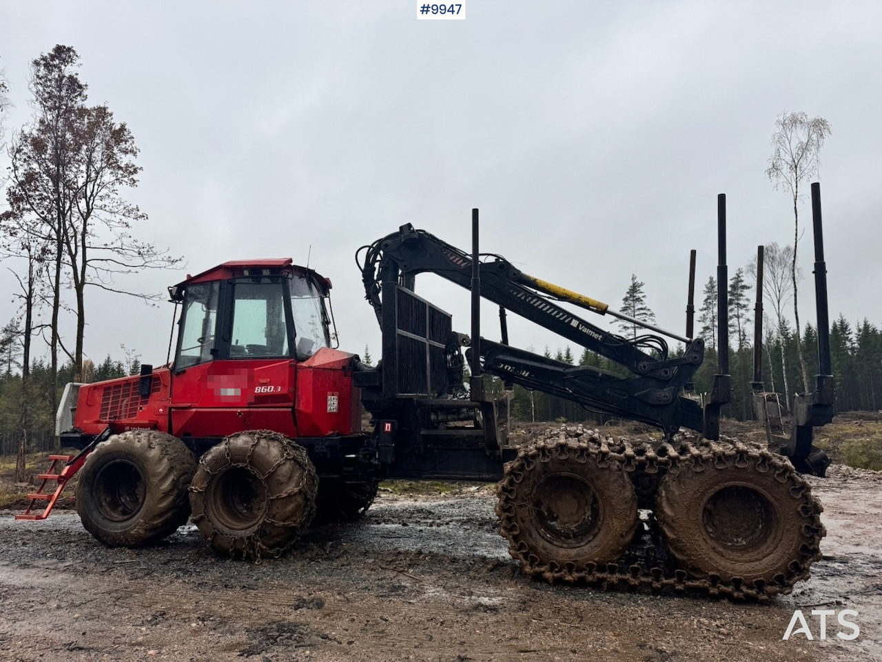 Valmet 860 forwarder (VIDEO) - Forwarder: Foto 3 Valmet 860 forwarder (VIDEO) - Forwarder: Foto 3
