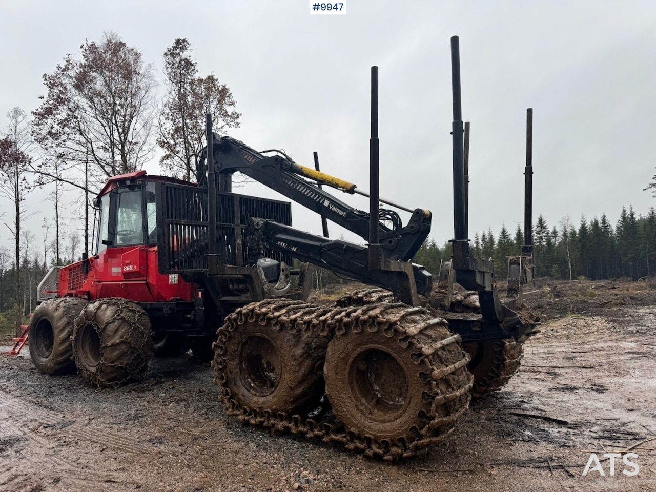 Valmet 860 forwarder (VIDEO) - Forwarder: Foto 4 Valmet 860 forwarder (VIDEO) - Forwarder: Foto 4