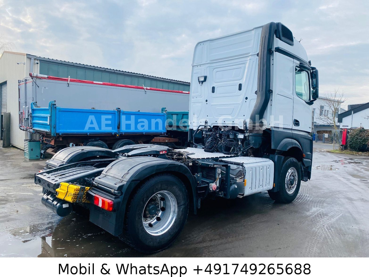 Mercedes-Benz Actros IV 1851 BL 4x4 HAD*Retarder/Hydr./ACC/LDW - Cap tractor: Foto 3 Mercedes-Benz Actros IV 1851 BL 4x4 HAD*Retarder/Hydr./ACC/LDW - Cap tractor: Foto 3