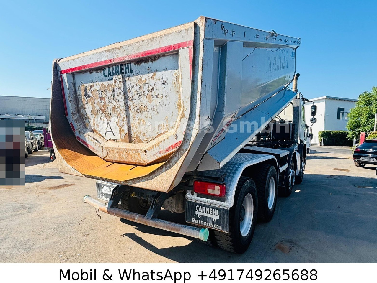 DAF CF 450 BB Carnehl Muldenkipper *Hardox/16,5m³ - Camion container de gunoi: Foto 5 DAF CF 450 BB Carnehl Muldenkipper *Hardox/16,5m³ - Camion container de gunoi: Foto 5