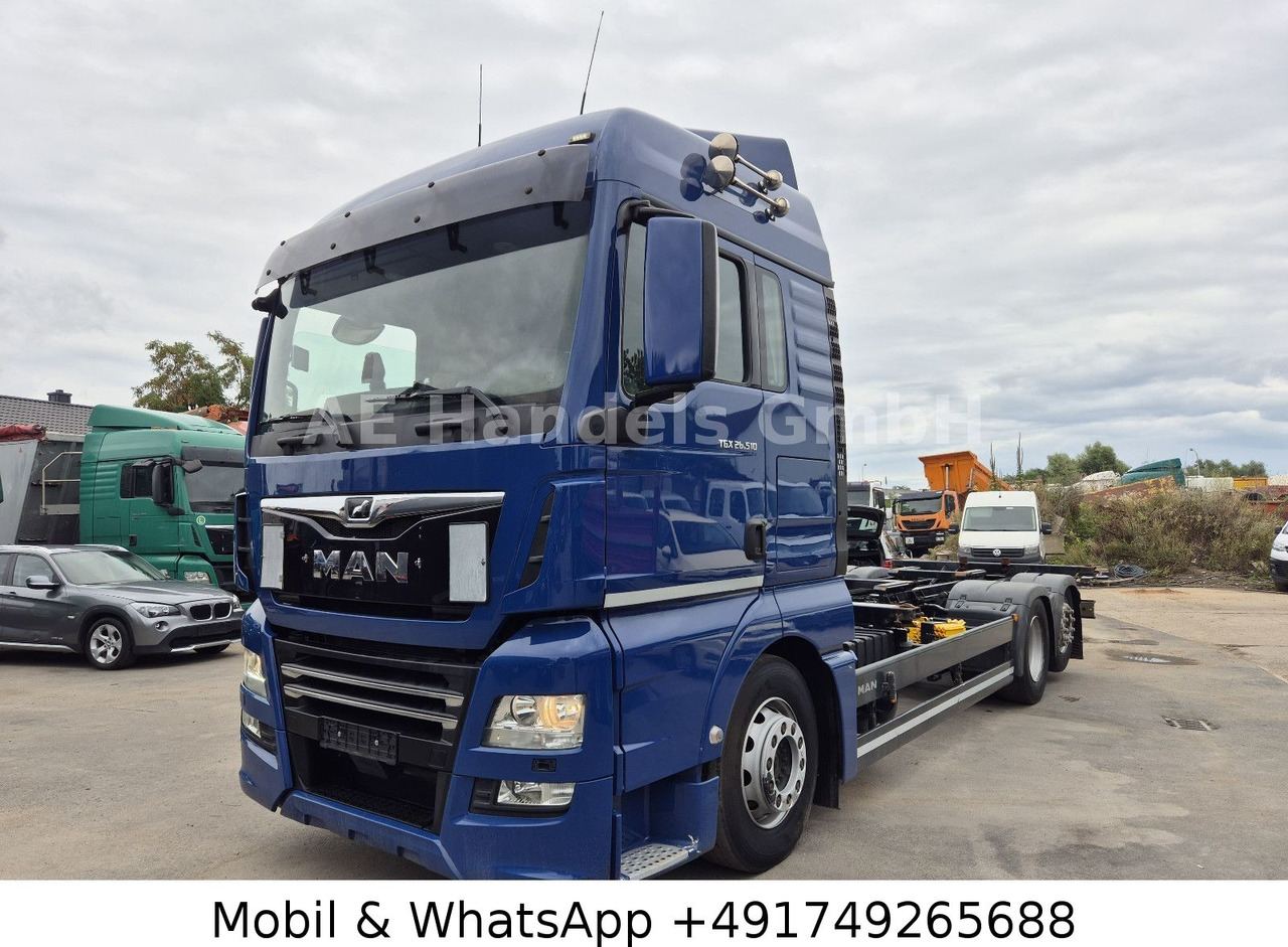 MAN TGX 26.510 XLX LL *Retarder/ACC/LDW/Lenk+Lift - Camion transport containere/ Swap body: Foto 1 MAN TGX 26.510 XLX LL *Retarder/ACC/LDW/Lenk+Lift - Camion transport containere/ Swap body: Foto 1