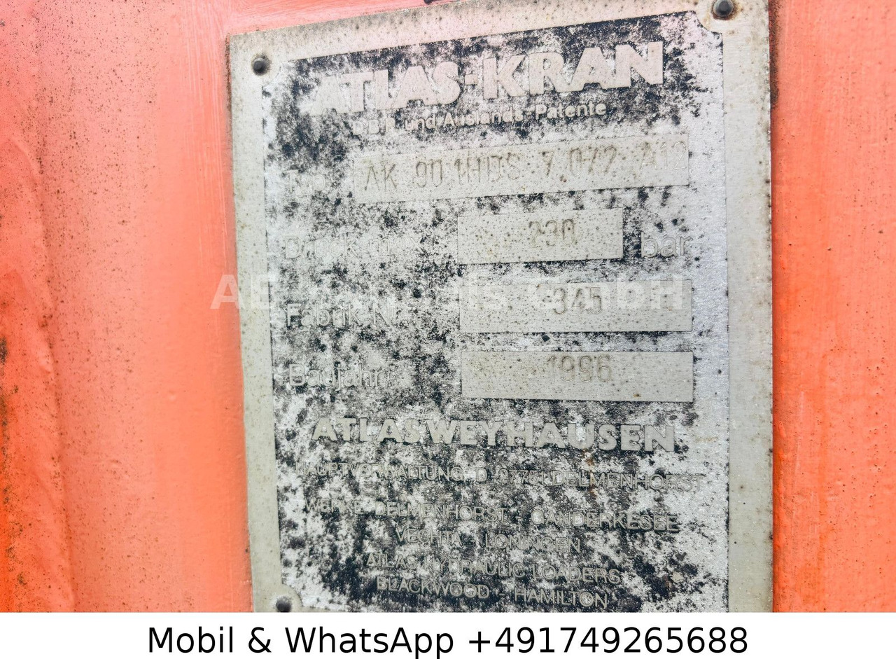 Camion cu macara Mozelt Anlagentechnik B8B0 *Atlas-AK-90/17m³: Foto 18 Camion cu macara Mozelt Anlagentechnik B8B0 *Atlas-AK-90/17m³: Foto 18