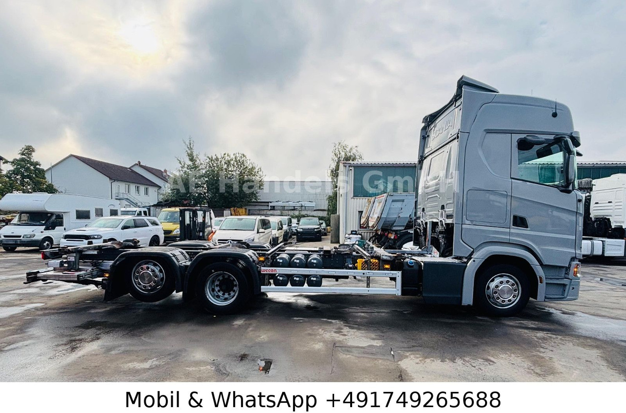 Scania S450 HighLine BDF *Retarder/Lenk+Lift/Multi/LBW - Camion transport containere/ Swap body: Foto 2 Scania S450 HighLine BDF *Retarder/Lenk+Lift/Multi/LBW - Camion transport containere/ Swap body: Foto 2